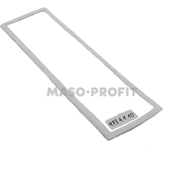 Sklo dverni + tesneni 350x100x5 ML4 MEC VETRO004