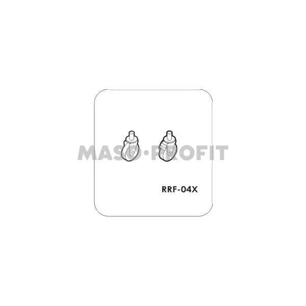 MODULINE Sada koleček ARRF-04X(2+2)