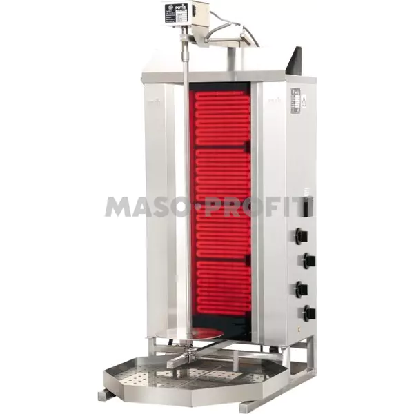 POTIS Elektrický gril na gyros/kebab CE4