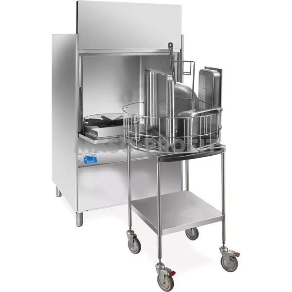 KROMO Manipulační vozík - 600 x 600, v = 900 mm