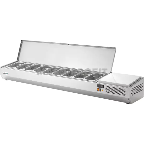Asber Pizza chladící pultová vitrína GVL-200 (GN1/4)