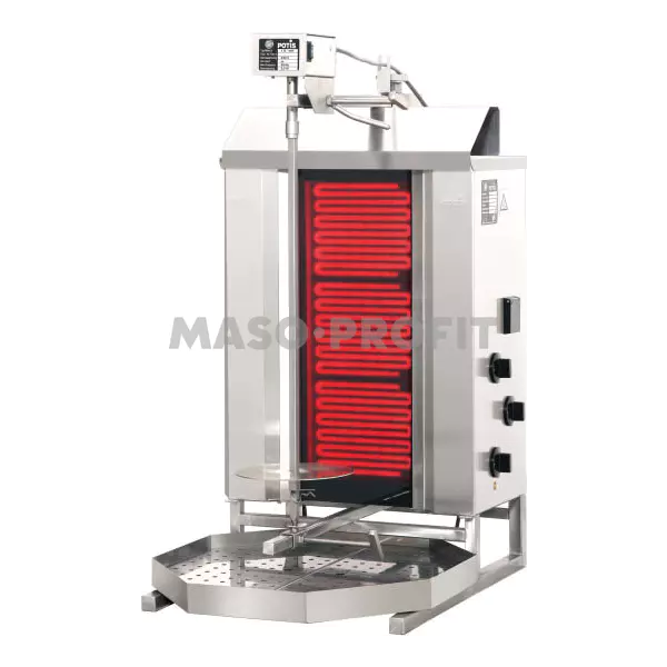 POTIS Elektrický gril na gyros/kebab CE3