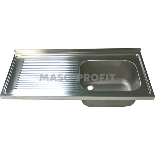 Dřezová deska 1300x600mm 1x(500x400x250)P