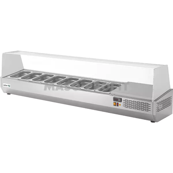 Asber Pizza chladící pultová vitrína GV-154 (GN1/3)