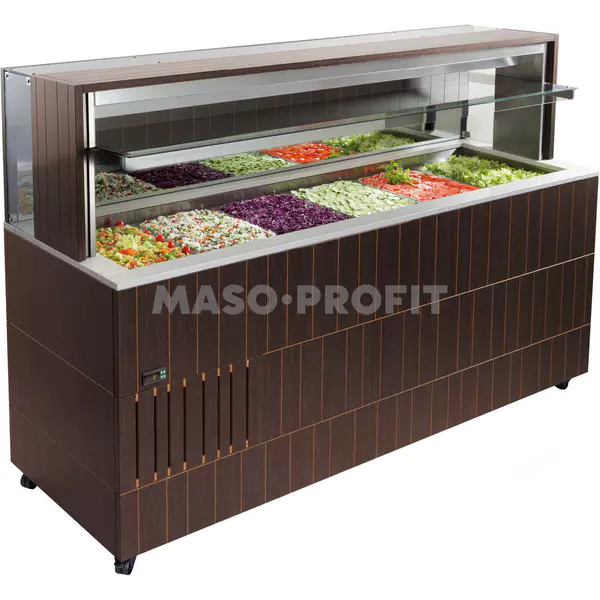 ENOFRIGO Vitrina bufetova vyhrivana DOGE Wall 1400 2PC