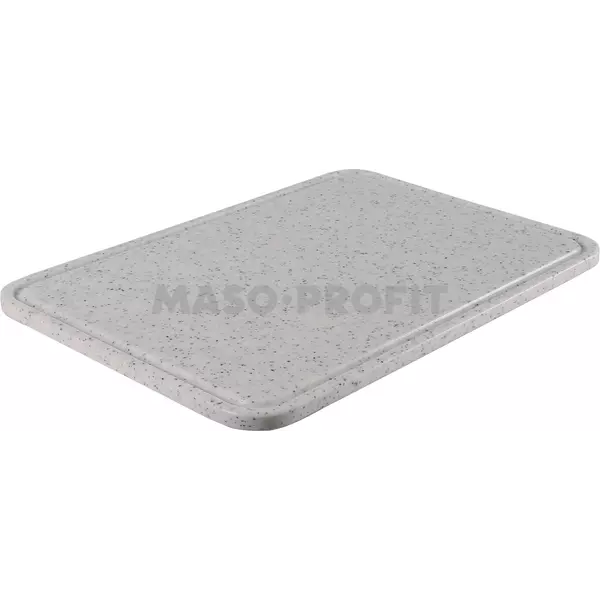 ORBILAN PE Krájecí prkénko s drážkou 500x350x15 - mramor
