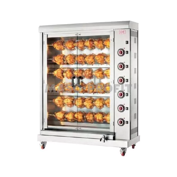 CB El. gril E-36PB-S6 - nerezový