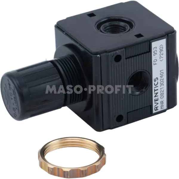 Regulator tlaku NL2 1/4" 0,5 - 10 bar + matice