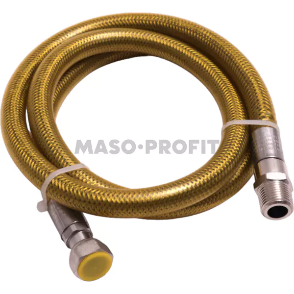 Hadice pl. Flexi gas 1/2" MF 125cm