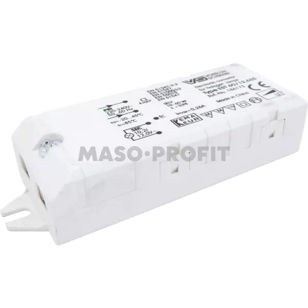 Trafo el. 10-60W