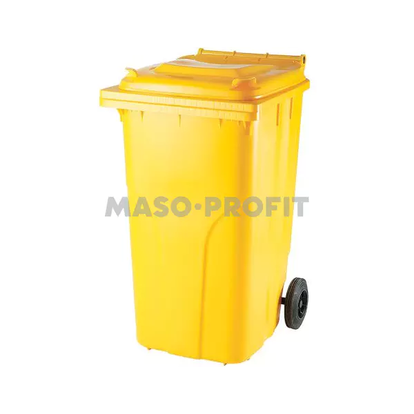 Popelnice plast 240 l žlutá