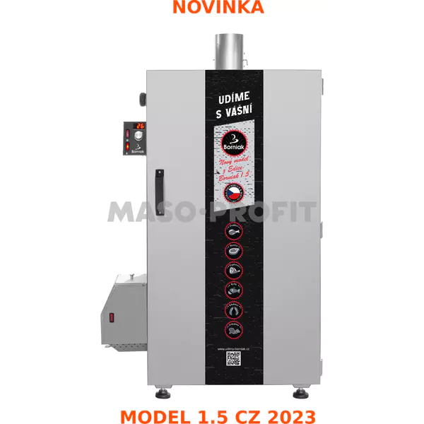 Borniak Udírna BBDS-N-150 digitální nerez /Inox 1.5CZ/