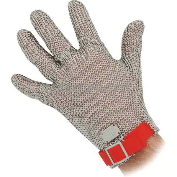 EUROFLEX Řeznická rukavice krátká levá M červená