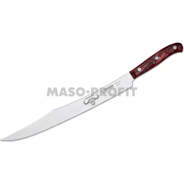Giesser Nůž kuchařský Slicer No1 G 1955 s 31cm červený