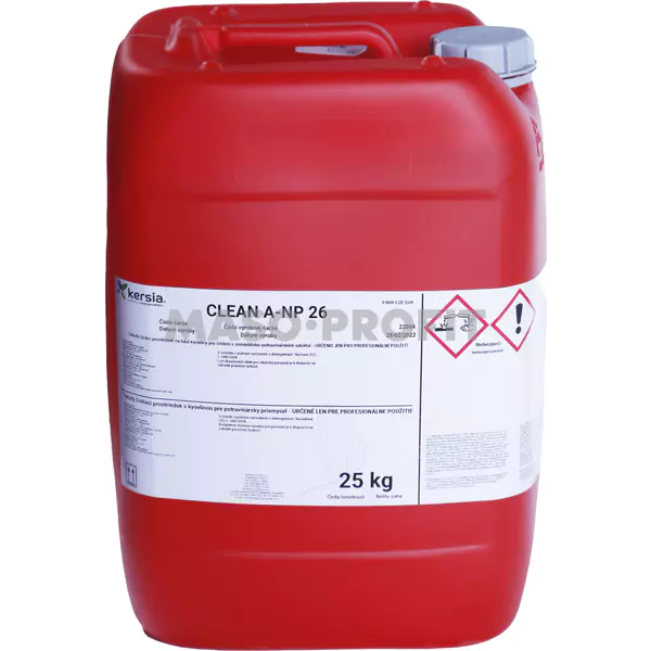 Kersia CLEAN A-NP 26 kyselý mycí prostředek do myčky 25kg