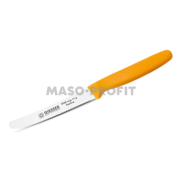 Giesser Nůž zubatý univerzální G 8365 110 mm žlutá
