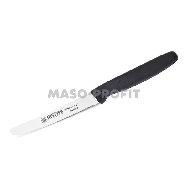 Giesser Nůž zubatý univerzální G 8365 110 mm černá