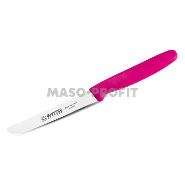 Giesser Nůž zubatý univerzální G 8365 110 mm růžová
