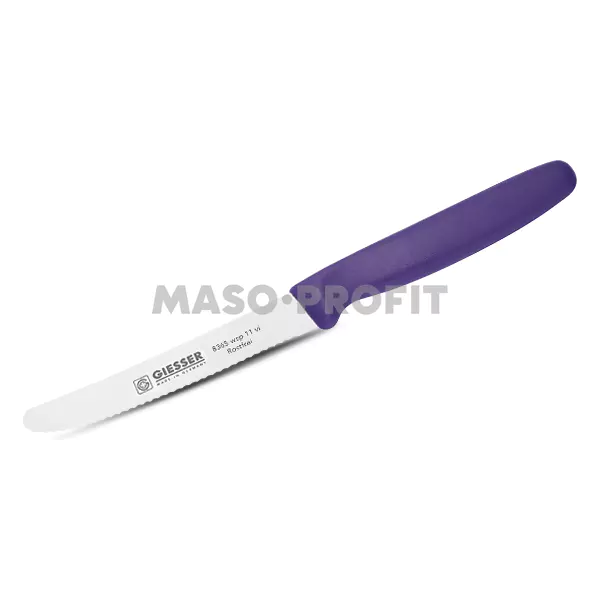 Giesser Nůž zubatý univerzální G 8365 110 mm fialová