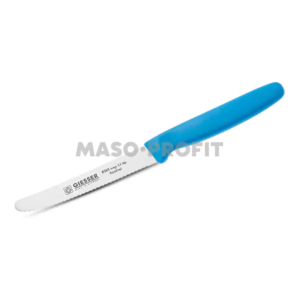 Giesser Nůž zubatý univerzální G 8365 110 mm světle modrá
