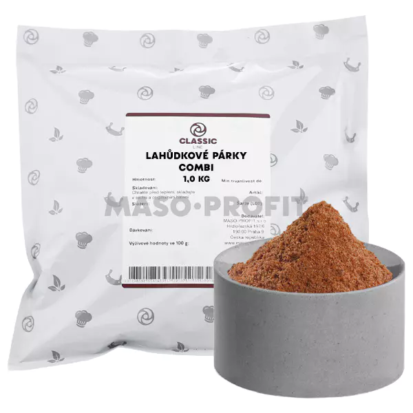 Classic line Lahůdkové párky combi 1 kg