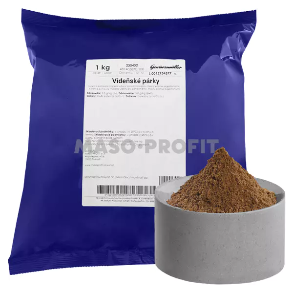 Gewürzmüller Vídeňské párky 1 kg