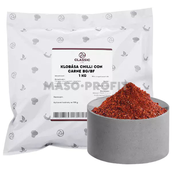 Classic line Směs kořenící - Klobása chilli con carne BG BF 1kg