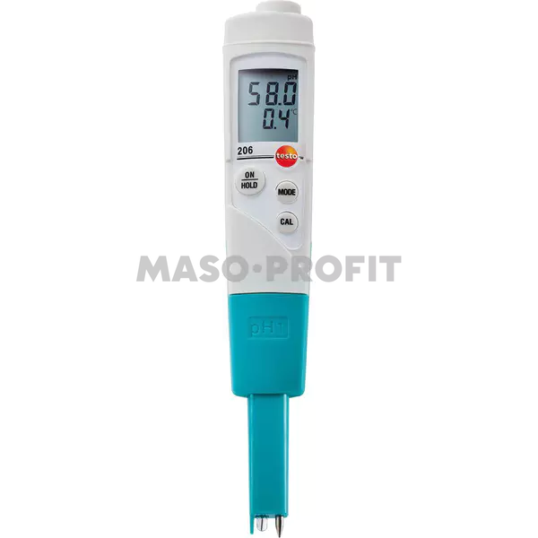 Testo Teploměr/pH metr 206