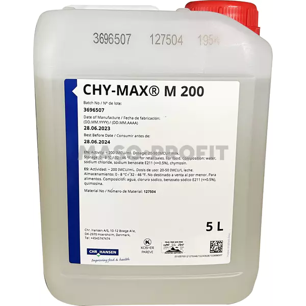 Chr. HANSEN Syřidlo CHY-MAX®M 200 5 kg