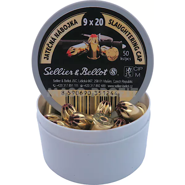 Sellier & Bellot Jateční náboje 9mm