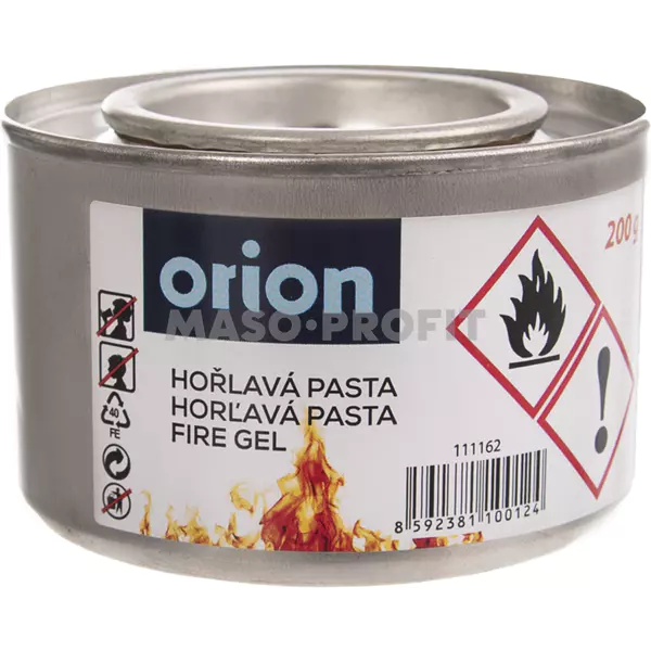 Orion Hořlavá pasta Firegel 200g