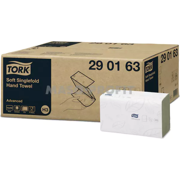 Tork Ručniky jemné papírové Singlefold H3 - 290163