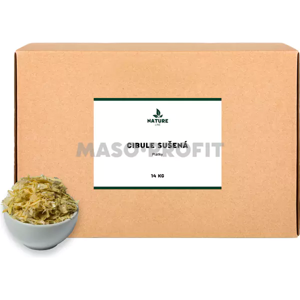 Nature line Cibule sušená plátky 14kg