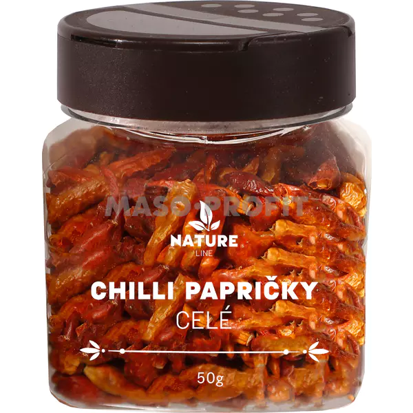 Nature line Chilli papričky 50 g dóza