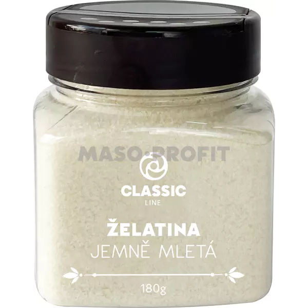 Classic line Želatina jemně mletá 180 g dóza