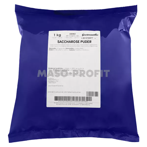 Gewürzmüller SACCHAROSE PUDER 1 kg