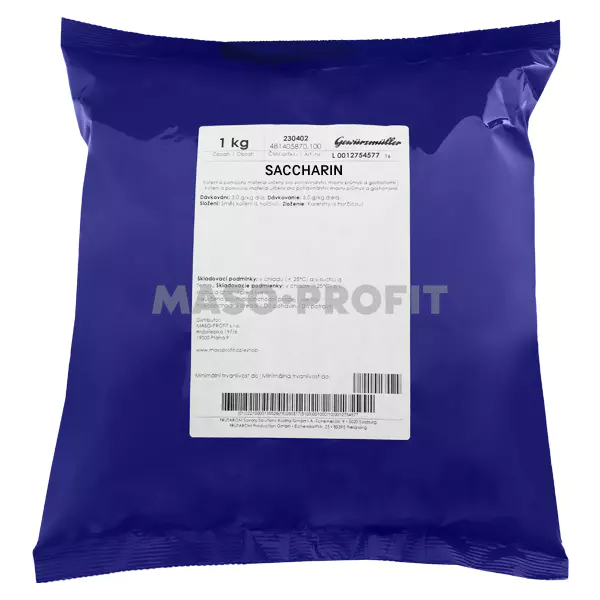 Gewürzmüller SACCHARIN 1 kg