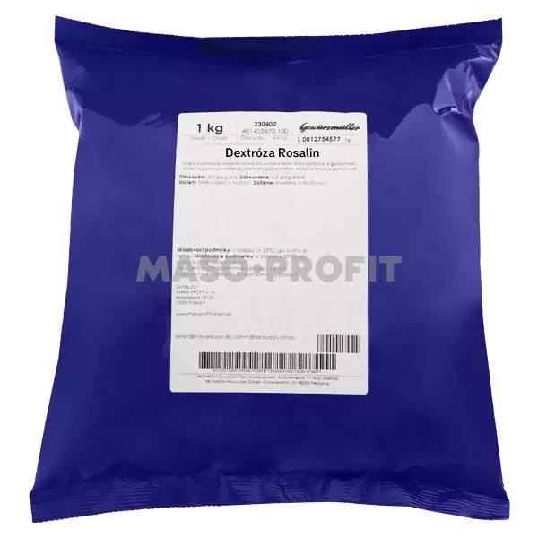 Gewürzmüller Dextróza Rosalin 1 kg