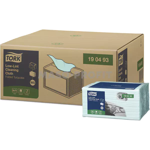 Tork Skládané utěrky W8 - modré - 190493