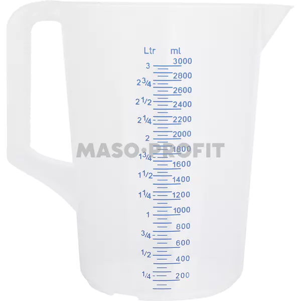 Odměrka (3,0 l) polypropylen