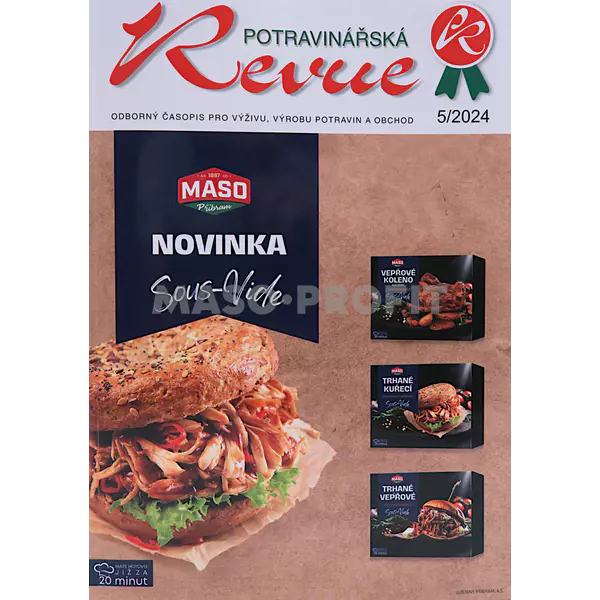 AGRAL Časopis - Potravinářská Revue č.5/2024