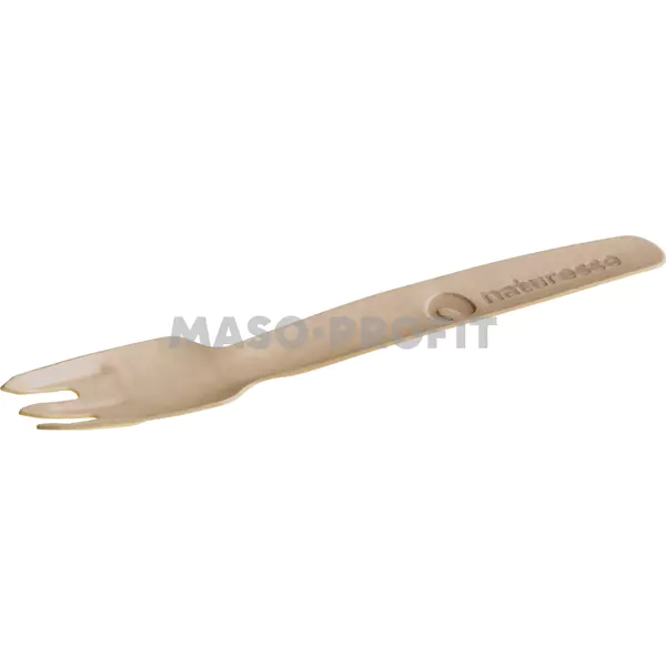 Pacovis Vidlička 165mm papírová hnědá (100ks)