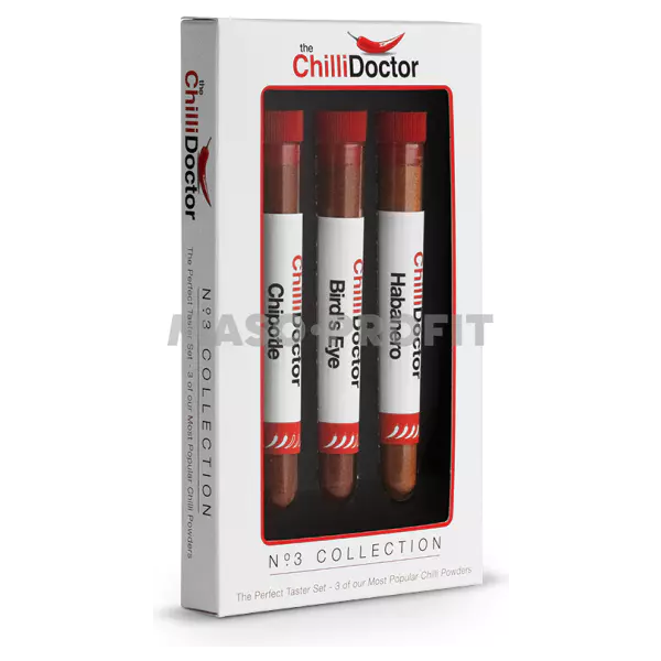 The Chilli Doctor No 3 Collection - výběr oblíbených chilli prášků