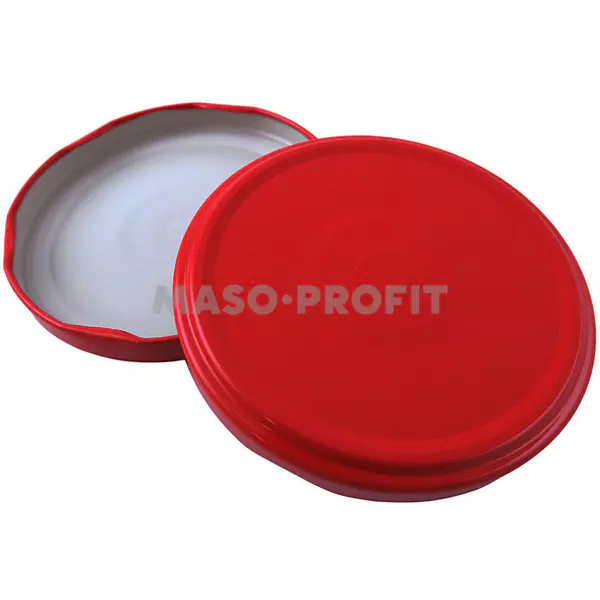 Víčko TO 82 červené RSB R47 klik