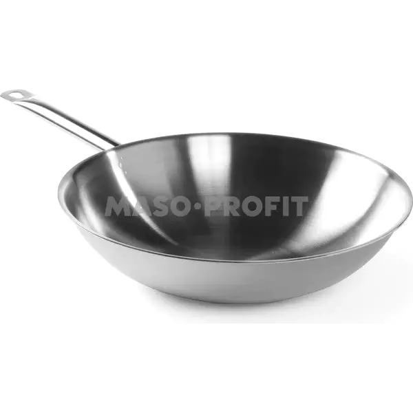 HENDI Pánev Wok 3vrstvá - bez poklice, HENDI, ø360x(H)90mm