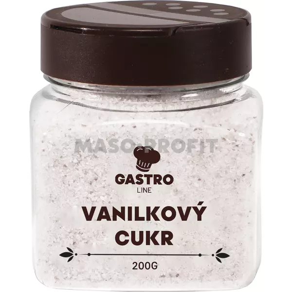Gastro line Vanilkový cukr 200 g dóza