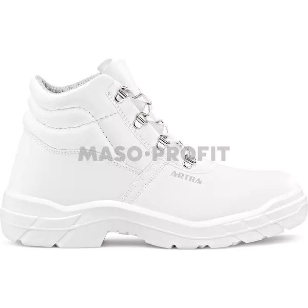 Obuv kotníčková ARAUKAN bílá, O2, zateplená  37