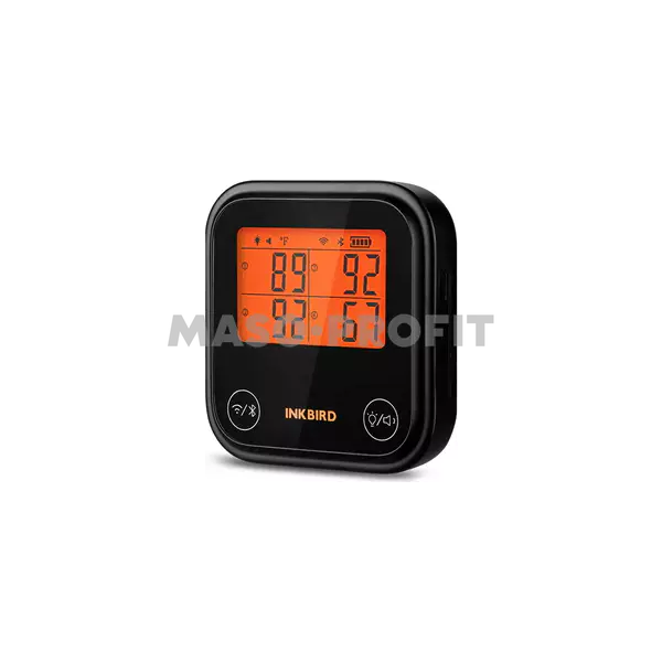 Teploměr BBQ IDT-34E-BW se 4 sondami WiFi & Bluetooth Inkbird