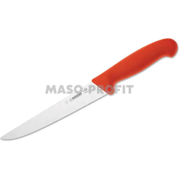 Giesser Nůž jateční G 3005 18cm červený