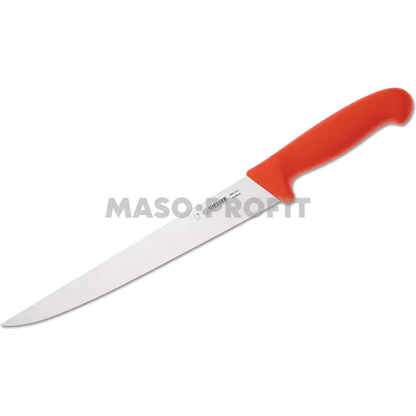Giesser Nůž jateční G 3005 24cm červený